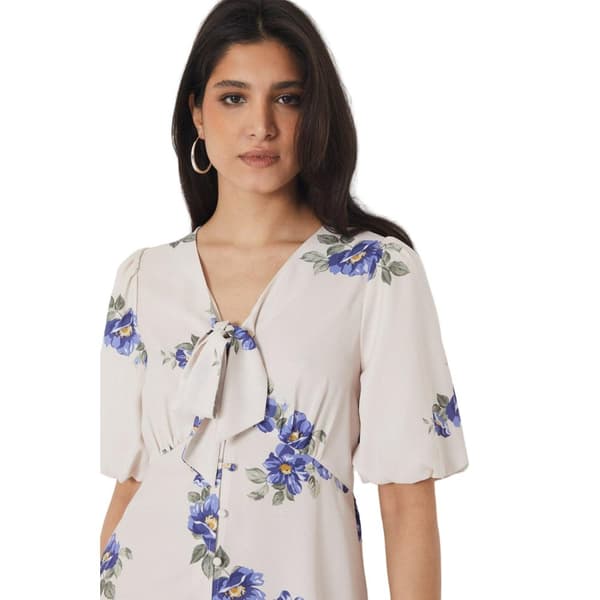 Dorothy Perkins Kvinder/damer med blomstret frontbånd foran midikjole