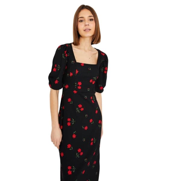 Dorothy Perkins Womens/Ladies Floral Seamed Midi Dress