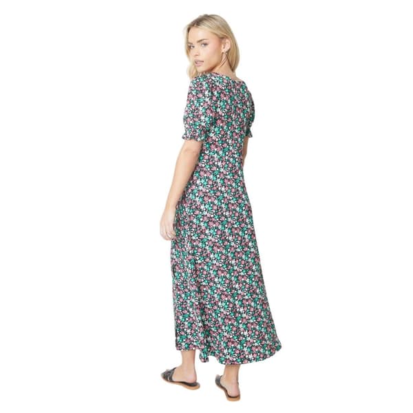 Dorothy Perkins Dam/Damer Ditsy Daisy V-hals Petite Midiklänning