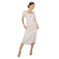 Pikkukuva 1 / 4: Dorothy Perkins Womens/Ladies Floral Sweetheart Petite Puffed Midi Dress