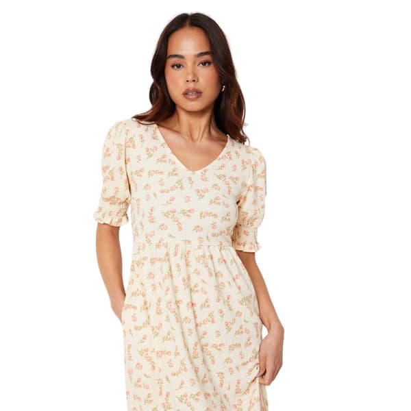 Dorothy Perkins Womens/Ladies Ditsy Print Tiered Petite Midi Dress