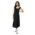Miniatyrbillede 1 af 2: Dorothy Perkins Womens/Ladies Ruffled Shirred Petite Midi Dress