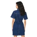 Miniatyrbillede 2 af 3: Dorothy Perkins Womens/Ladies Denim Petite Mini Dress