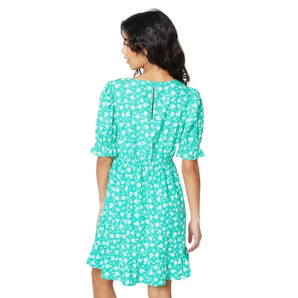 Dorothy Perkins Kvinnor/Damer Floral Frill Hem Petite Mini Dress