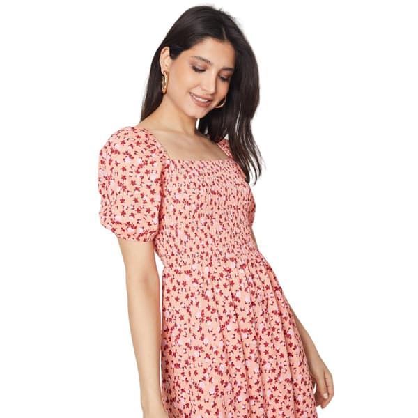 Dorothy Perkins Womens/Ladies Ditsy Print Tiered Hem Midi Dress