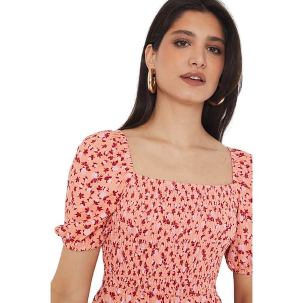 Dorothy Perkins Womens/Ladies Ditsy Print Tiered Hem Midi Dress