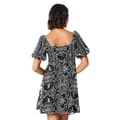 Miniatyrbillede 2 af 3: Dorothy Perkins Womens/Ladies Cutwork Puff Sleeve Mini Dress