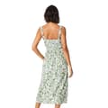 Miniatyrbillede 2 af 5: Dorothy Perkins Womens/Ladies Palm Frill Neck Midi Dress