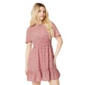 Pikkukuva 3 / 4: Dorothy Perkins Womens/Ladies Ditsy Print Shirred Waist Angel Sleeve Mini Dress