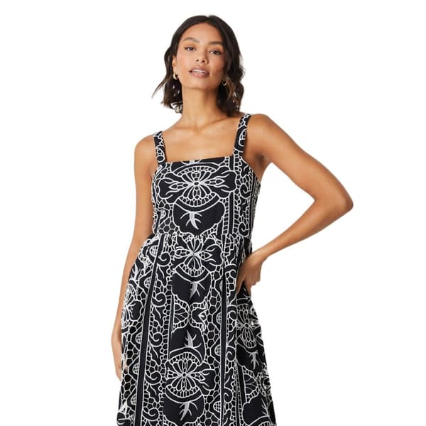 Dorothy Perkins Womens/Ladies Cutwork Square Neck Midi Dress