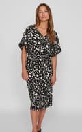 Miniatyrbild 1 av 4: Vila - Vilaya Bea V-neck 2/4 Mid Calf Dress