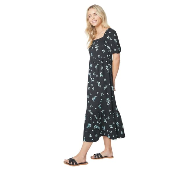 Dorothy Perkins Womens/Ladies Floral Square Neck Petite Midi Dress