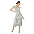 Miniatyrbilde 1 av 3: Dorothy Perkins Womens/Ladies Safari Button Detail Petite Ruffle Midi Dress