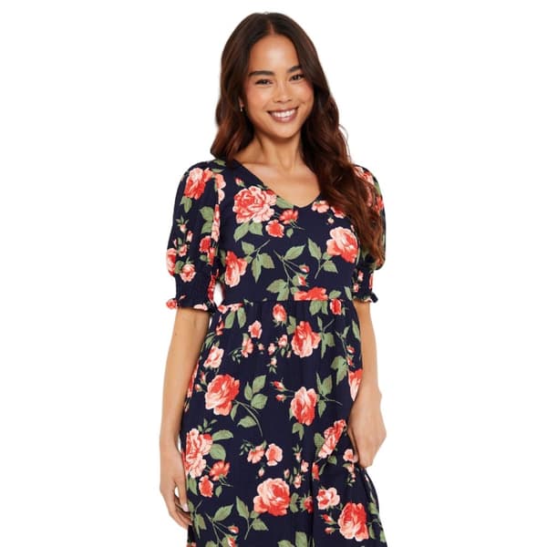 Dorothy Perkins Womens/Ladies Floral Tiered Petite Midi Dress