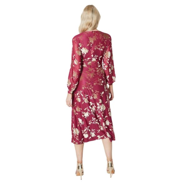 Principles Womens/Ladies Belted Devoré Wrap Maxi Dress