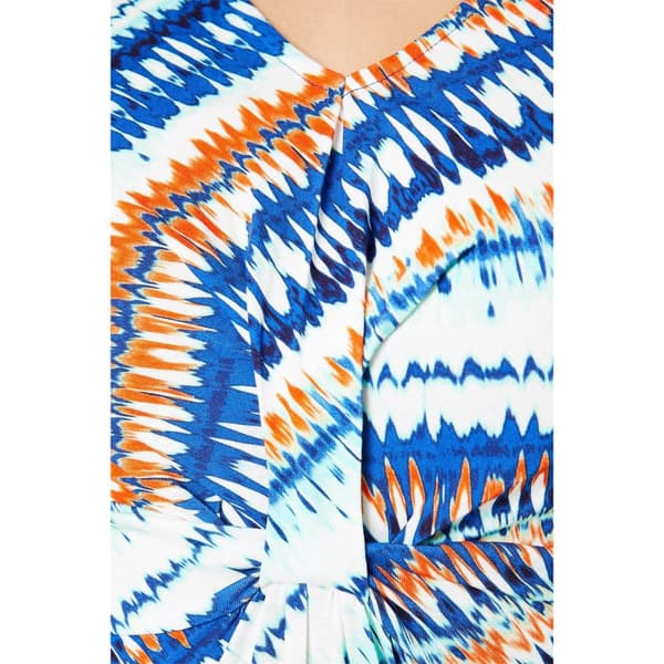 Debenhams Womens/Ladies Abstract Jersey Twisted Knot Front Dress