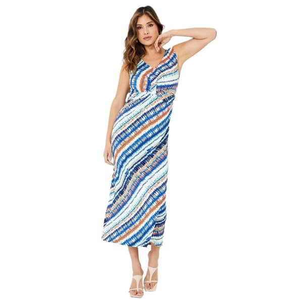 Debenhams Womens/Ladies Abstract Jersey Twisted Knot Front Dress