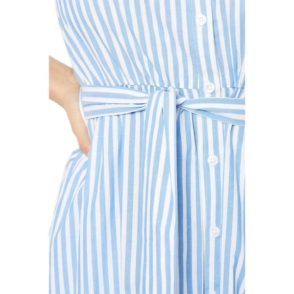 Principles Womens/Ladies Stripe Ruffle Midi Dress