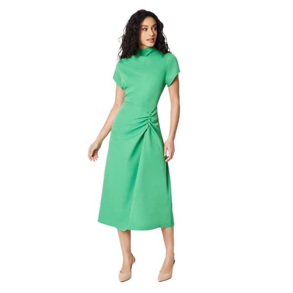 Principles Womens/Ladies Occasion Ruched Side Fitted And Flared Midi Dress