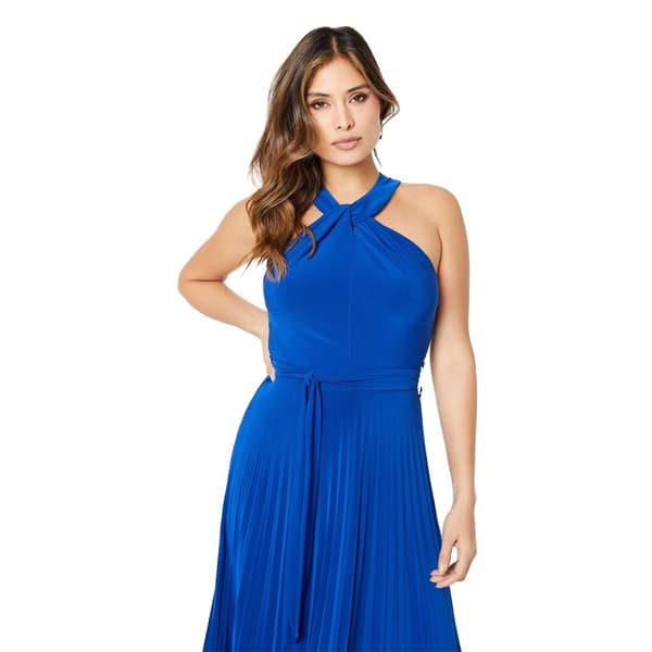 Principles Womens/Ladies Pleated Jersey Halter Neck Maxi Dress