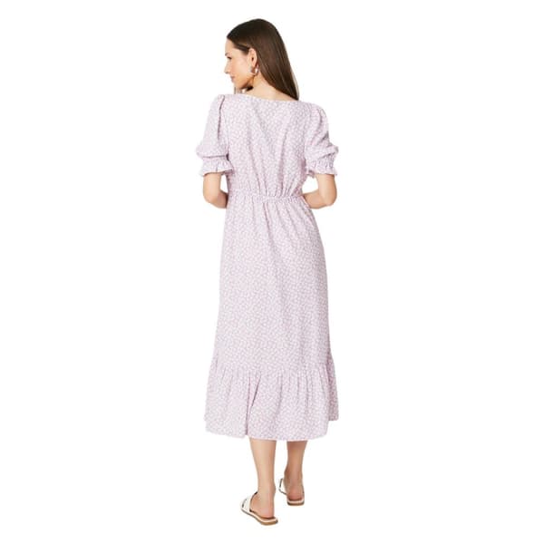Dorothy Perkins Kvinnor/Damer Ditsy Print Tiered Midi klänning
