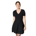 Miniatyrbillede 1 af 3: Principles Womens/Ladies Pointelle V Neck Fitted And Flared Dress