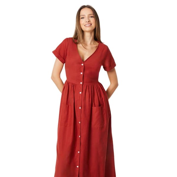 Dorothy Perkins Womens/Ladies Pocket Detail Midi Shirt Dress