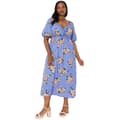 Miniatyrbillede 1 af 3: Dorothy Perkins Kvinder/damer med blomstret omslag plus midi-kjole