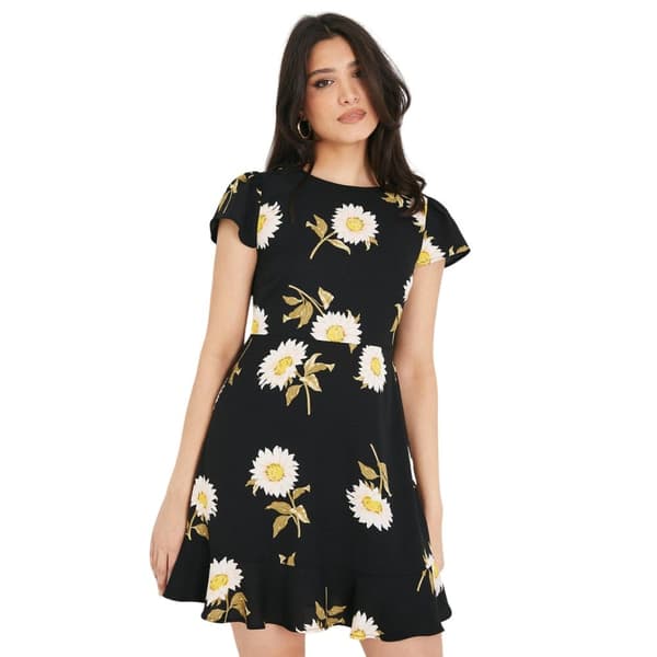 Dorothy Perkins Womens/Ladies Daisy Tiered Hem Flutter Mini Dress
