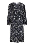 Miniatyrbild 3 av 3: Vila - Visoffen Lulu LS Midi Wrap Dress