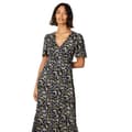 Pikkukuva 3 / 3: Dorothy Perkins Womens/Ladies Ditsy Print Button Front Midi Dress