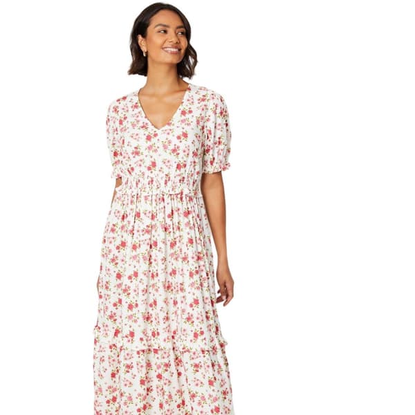 Dorothy Perkins Womens/Ladies Floral V Neck Midi Dress