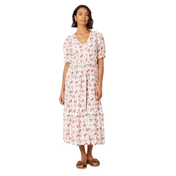 Dorothy Perkins Womens/Ladies Floral V Neck Midi Dress