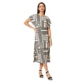 Miniatyrbilde 1 av 3: Principles Womens/Ladies Geometric Midi Dress