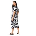 Miniatyrbillede 2 af 4: Principles Womens/Ladies Dalmatian Print Volume Midi Dress
