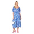 Miniatyrbillede 1 af 4: Dorothy Perkins Womens/Ladies Ditsy Floral Ruffles Midi Dress