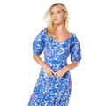 Miniatyrbillede 3 af 4: Dorothy Perkins Womens/Ladies Ditsy Floral Ruffles Midi Dress