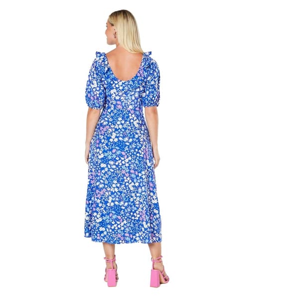 Dorothy Perkins Womens/Ladies Ditsy Floral Ruffles Midi Dress