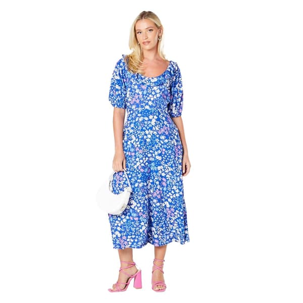 Dorothy Perkins Womens/Ladies Ditsy Floral Ruffles Midi Dress