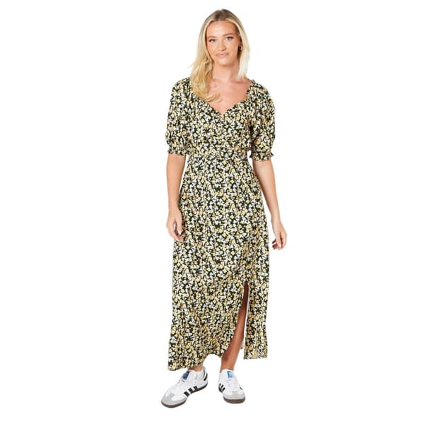 Dorothy Perkins Womens/Ladies Ditsy Floral Ruched Front Midi Dress