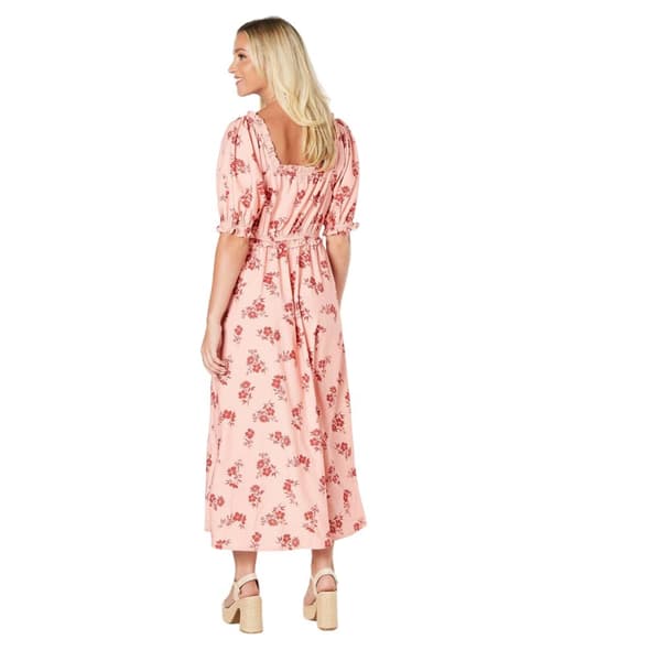 Dorothy Perkins Womens/Ladies Floral Puff Sleeve Midi Dress