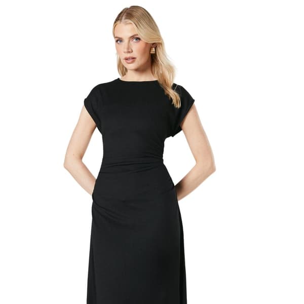 Principles Womens/Ladies Textured Jersey Ruched Midi Dress