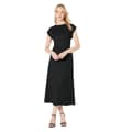 Miniatyrbillede 1 af 2: Principles Womens/Ladies Textured Jersey Ruched Midi Dress