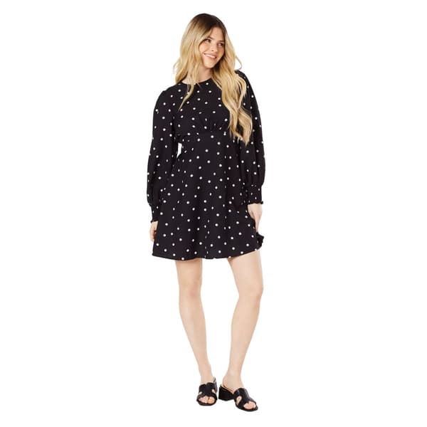 Dorothy Perkins Womens/Ladies Spotted Shirred Cuff Mini Dress
