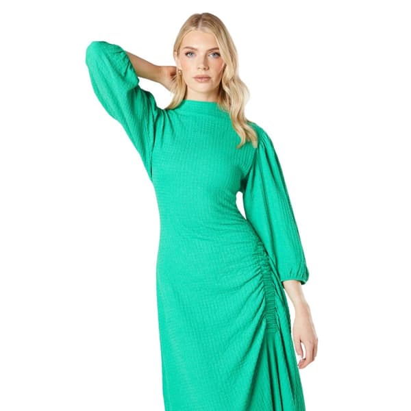 Principles Womens/Ladies Ruched Jersey Textured Midi Dress