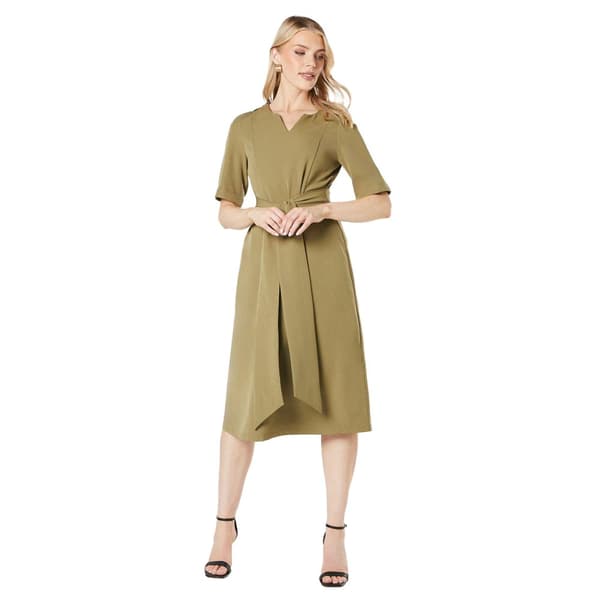 Principles Dam/Lady Utility Midiklänning Olive 14 UK