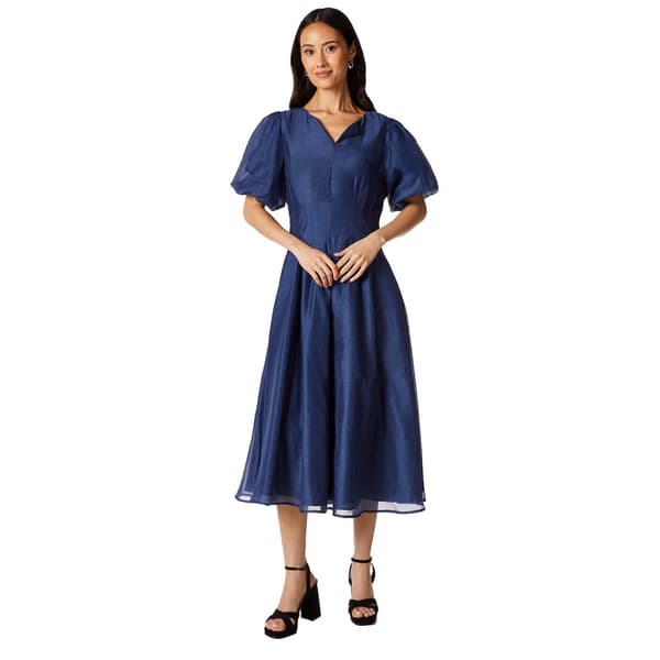 Principles Womens/Ladies Organza Pleated Midi Dress