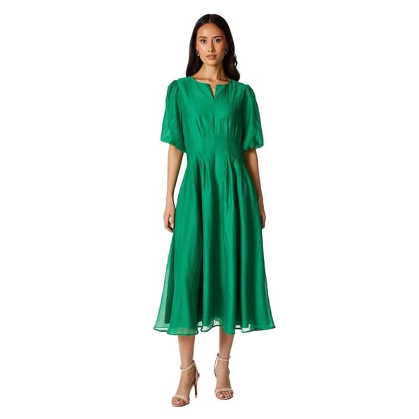 Principles Womens/Ladies Organza Pleated Midi Dress