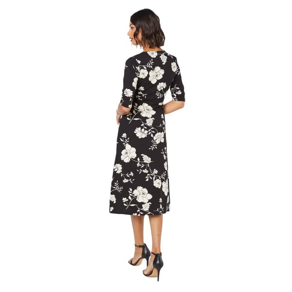 Dorothy Perkins Kvinder/damer med blomstret omslag midikjole