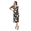 Miniatyrbillede 1 af 3: Dorothy Perkins Kvinder/damer med blomstret omslag midikjole